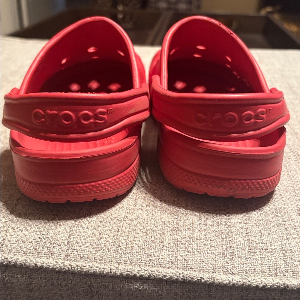 Red Clogs - Picture 3 of 4